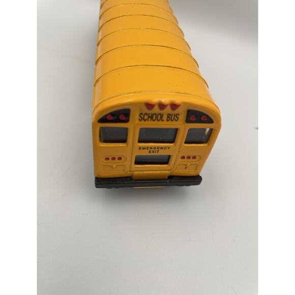 Yellow School Bus 7” Die-cast Metal Toy - Picture 7 of 8